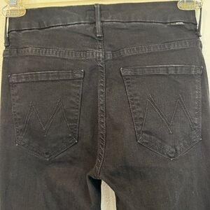 Mother Womens The Pixie
Ankle Fray Jeans 26 Not Guilty
Black Button Fly Mid Rise
